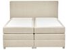 Boxspring stof beige 180 x 200 cm MINISTER_873747