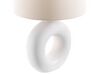 Lampa stołowa ceramiczna biała VENTA_833944