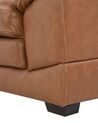 Fotel skórzany brązowy HORTEN_720681