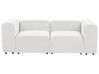 Sofa modułowa 2-osobowa sztruksowa biała FALSTERBO_916078