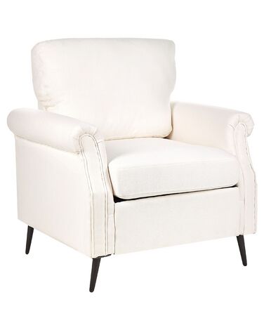 Fabric Armchair White VIETAS