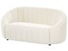 2 Seater Velvet Sofa Off-White MALUNG_883971