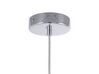 Glass Pendant Lamp Silver SOANA_698664