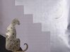 Lot de 2 coussins décoratifs motif guépard 45 x 45 cm multicolores DIGITALIS_801599