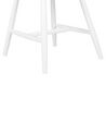 Set of 2 Wooden Dining Chairs White BURBANK_810653