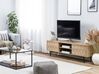 Mueble TV madera clara TORVI_749712