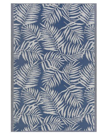 Vonkajší koberec 120 x 180 cm modrý KOTA