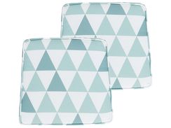 Puutarhatuolin pehmuste vaaleansininen 37 x 34 cm 2 kpl TERNI Puutarhatuolin pehmuste vaaleansininen 37 x 34 cm 2 kpl TERNI