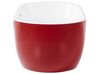 Fritstående badekar rød oval 160 x 75 cm NEVIS_828372