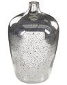 Vaso de vidro prateado 40 x 25 cm KACHORI_830399