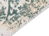 Teppich Viskose beige / grün 80 x 150 cm orientalisches Muster Kurzflor BOYALI_836760