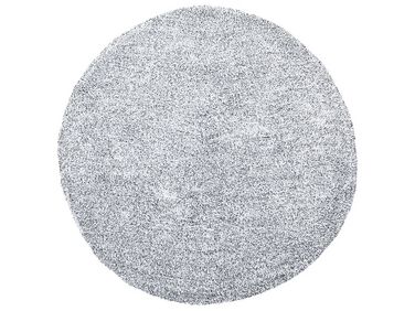 Vloerkleed polyester grijs ⌀ 140 cm DEMRE