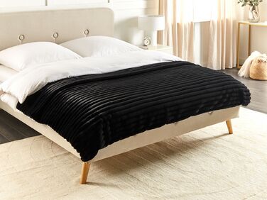 Bedspread 150 x 200 cm Black RAKYA