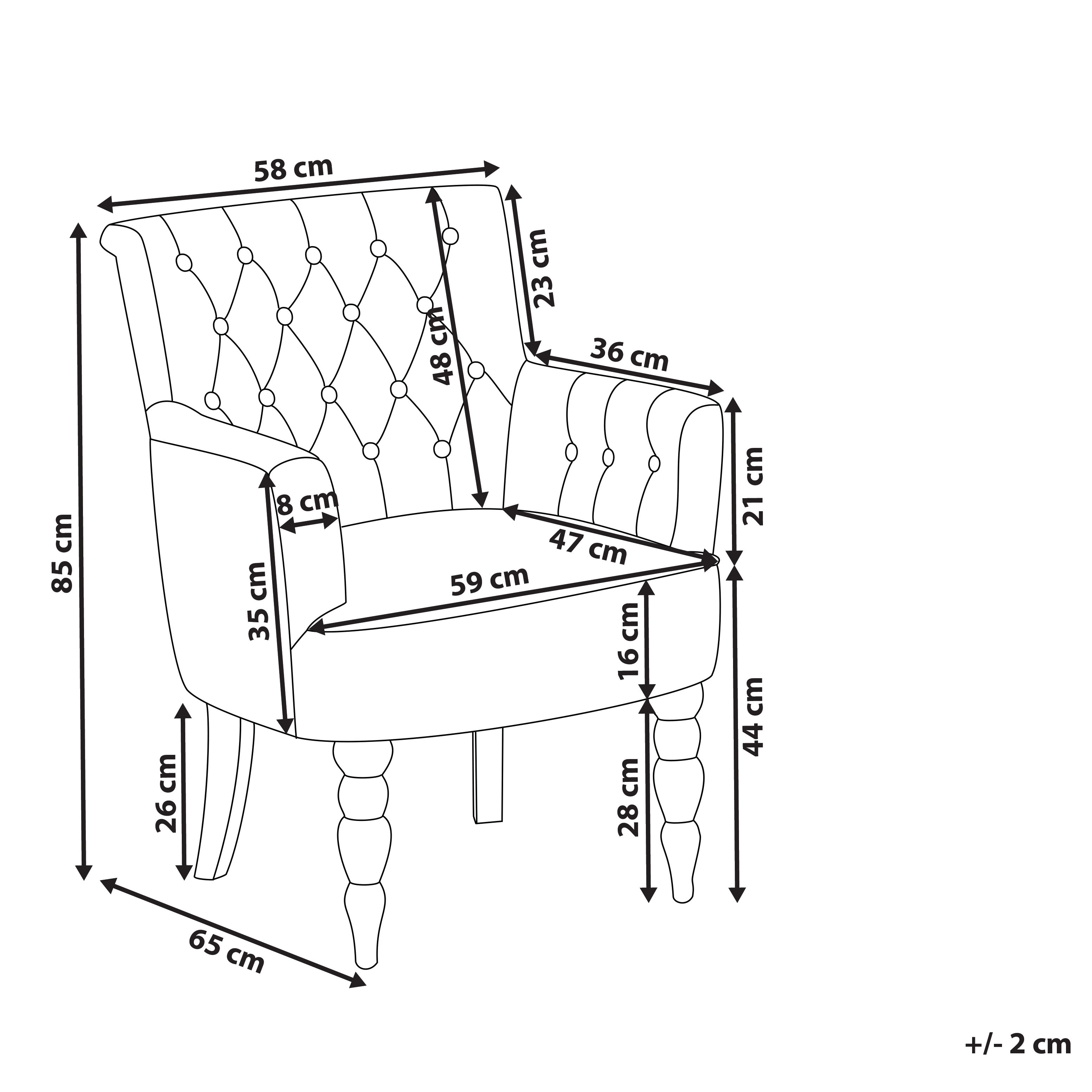 Fotel ciemnoszary ALESUND