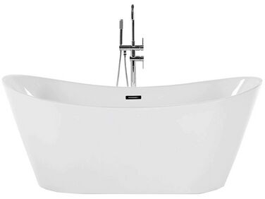 Freestanding Bath 1800 x 780 mm White ANTIGUA