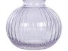 Blumenvase Glas violett 26 cm THETIDIO_838282