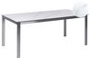 Spisebord til haven Glasplade 180 x 90 cm Marmoreffekt COSOLETO_881936