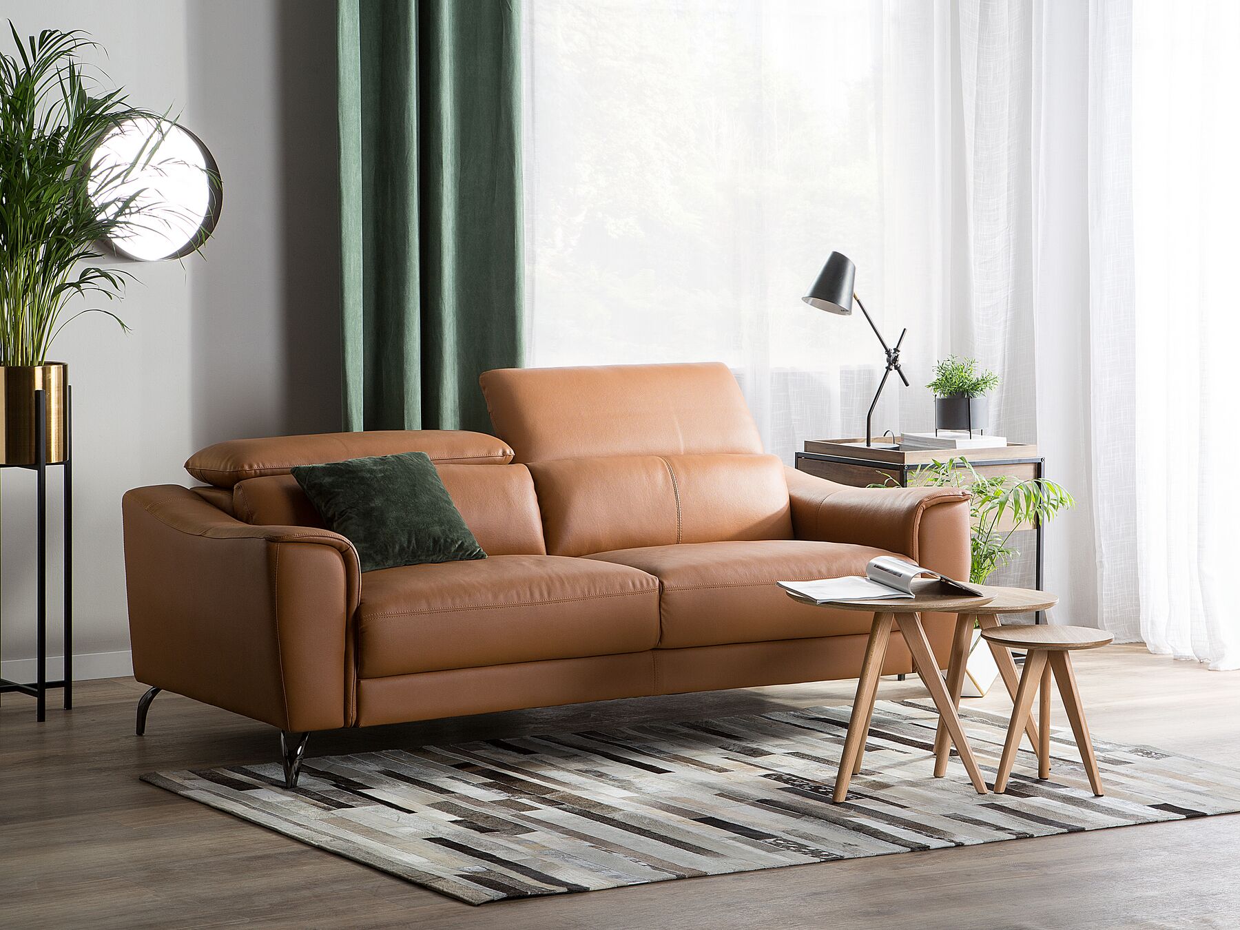 beliani 9936 white leather sofa