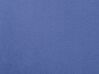 Pouf blau Samtstoff ⌀ 39 cm SOPHIA_719680