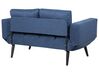 Fabric Sofa Bed Navy Blue BREKKE_731145