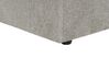 Set of 2 Fabric Armchairs Light Grey ALLA_893871