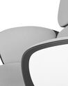 Swivel Office Chair Light Grey and Black SPLENDID_834238