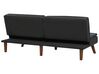 Sofa rozkładana czarna RONNE_912330