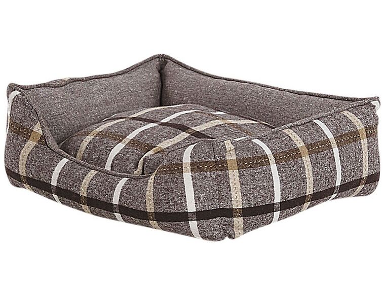 Cotton Dog Bed 50 x 50 cm Brown HOZAT_783470