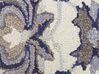 Teppich Wolle beige / blau 80 x 150 cm Kurzflor KUMRU_830894