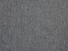 Loungeset 5-zits met 2 kussenhoezensets aluminium zwart/grijs/beige MESSINA_878319