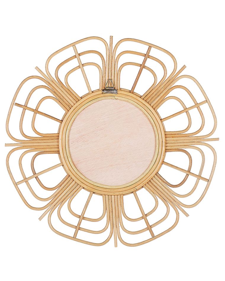 AquaOne Spiegel Sydney Holz Natur I Treibholz Wandspiegel 55 Cm Naturholz Rustikal Rund I Badezimmerspiegel Deko Holzrahmen I Handarbeit Wurzel Unikat