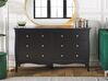 Commode noire 6 tiroirs WINCHESTER_786337