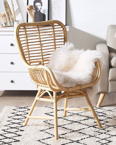 Rattan Accent Chair Natural TOGO