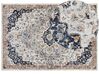 Teppich mehrfarbig 160 x 230 cm orientalisches Muster Kurzflor HERMON_854278