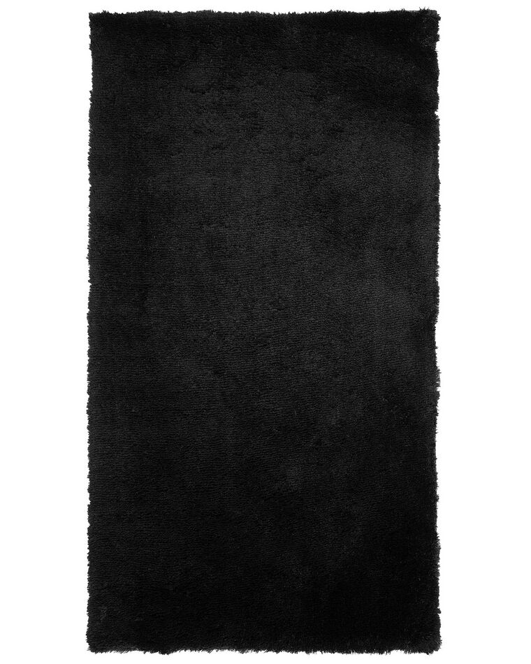 Matta lång lugg 80 x 150 cm svart EVREN_758523