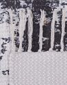 Teppich mehrfarbig 80 x 150 cm abstraktes Muster Fransen Kurzflor KONAKLI_817355