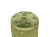 Pouf Samtstoff olivegrün rund ⌀ 40 cm COROLLA_914663