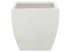 Kukkaruukku savikuituseos valkoinen 46 x 46 x 44 cm ORICOS