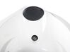 Whirlpool-Badewanne weiß Eckmodell mit LED 150 x 100 cm rechts NEIVA_796398