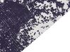 Tapis en viscose violet et blanc 140 x 200 cm AKARSU_837103