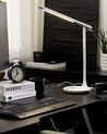 Schreibtischlampe LED Metall weiß 38 cm verstellbar DRACO_855060