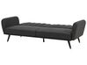 Fabric Sofa Bed Black VIMMERBY_899969