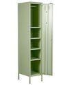 Zelená kovová kancelářská skříňka FROME_782560