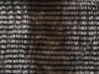 Manta de acrílico marrón oscuro/blanco 150 x 200 cm ASDAD_789966