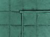 4kg Weighted Blanket 100 x 150 cm Emerald Green NEREID_891451
