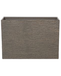 Kukkaruukku kiviseos ruskea 34 x 80 x 56 cm EDESSA