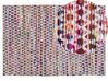 Tapis rectangulaire en coton - Tapis multicolore 140x200 cm - bariolé - ARAKLI_520555