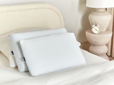 Memory Foam Bed Low Profile Pillow 55 x 35 cm MUIR
