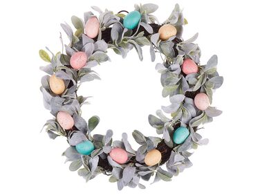 Easter Door Wreath ø 50 cm Multicolour LAJARES