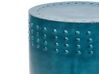 Kovový odkládací stolek modrý ABRA_883102